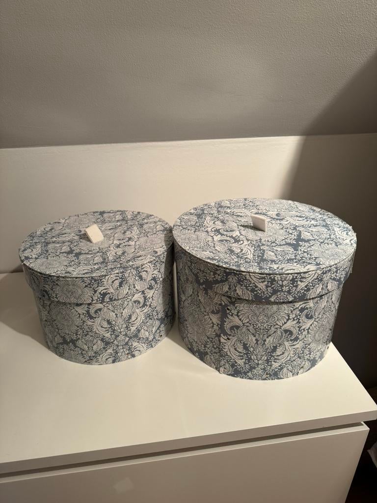 Zara home opbergdozen 2 stuks, Ophalen, Zo goed als nieuw
