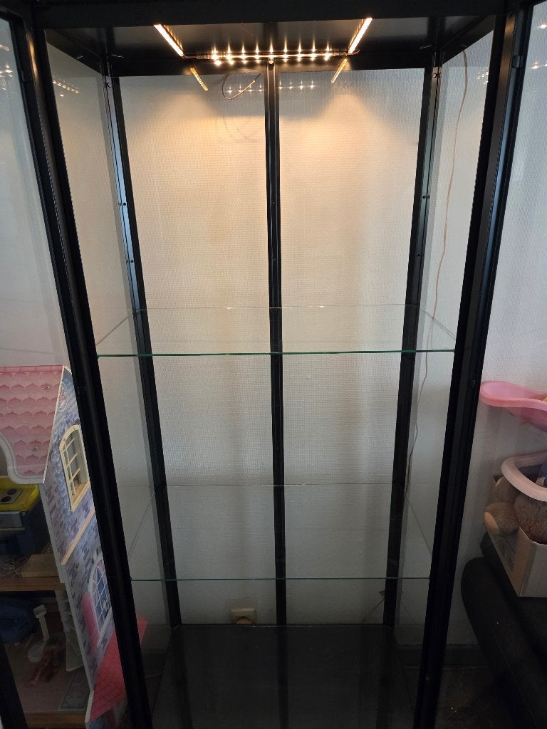 vitrinekast, Ophalen, 50 tot 100 cm, 150 tot 200 cm, 25 tot 50 cm