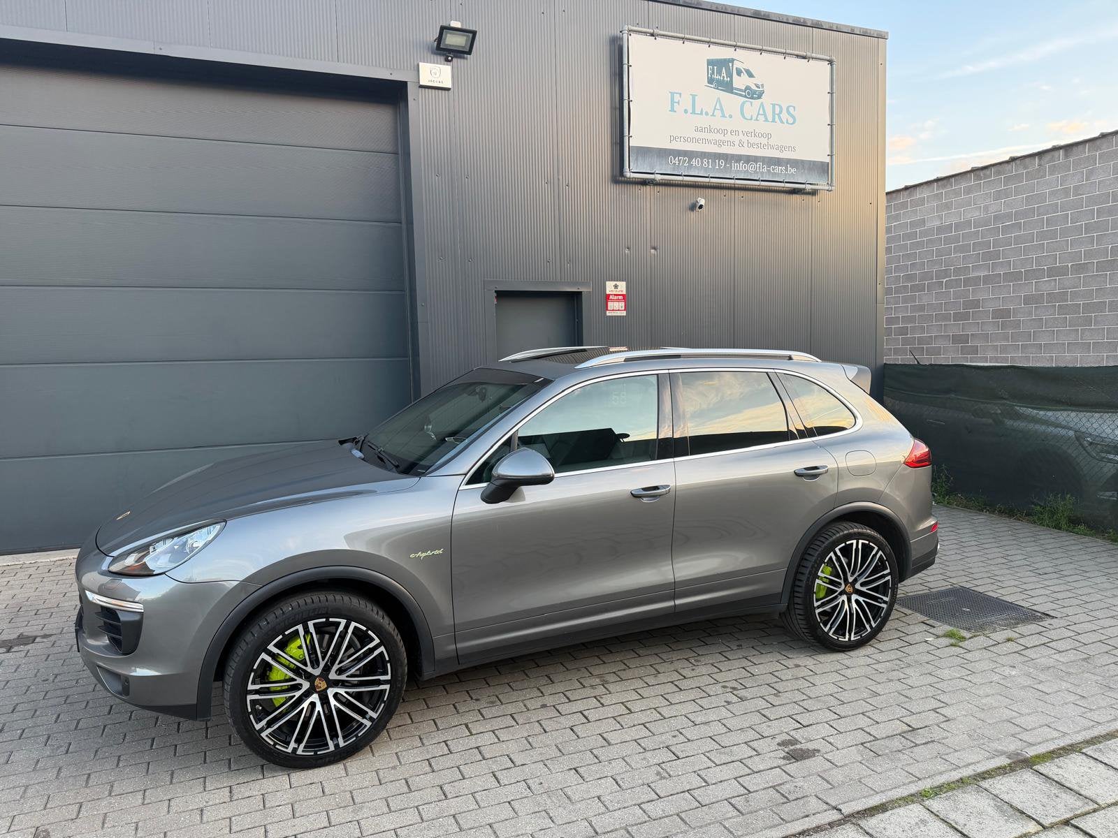 PORSCHE CAYENNE S 3.0i V6 PLUG IN HYBRIDE PANODAK LEER FULL, Autos, Cuir, Achat, Euro 6, Entreprise