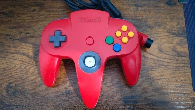 Manette Joystick Rouge Nintendo 64 (N64), Games en Spelcomputers, Games | Nintendo 64, Ophalen, Gebruikt