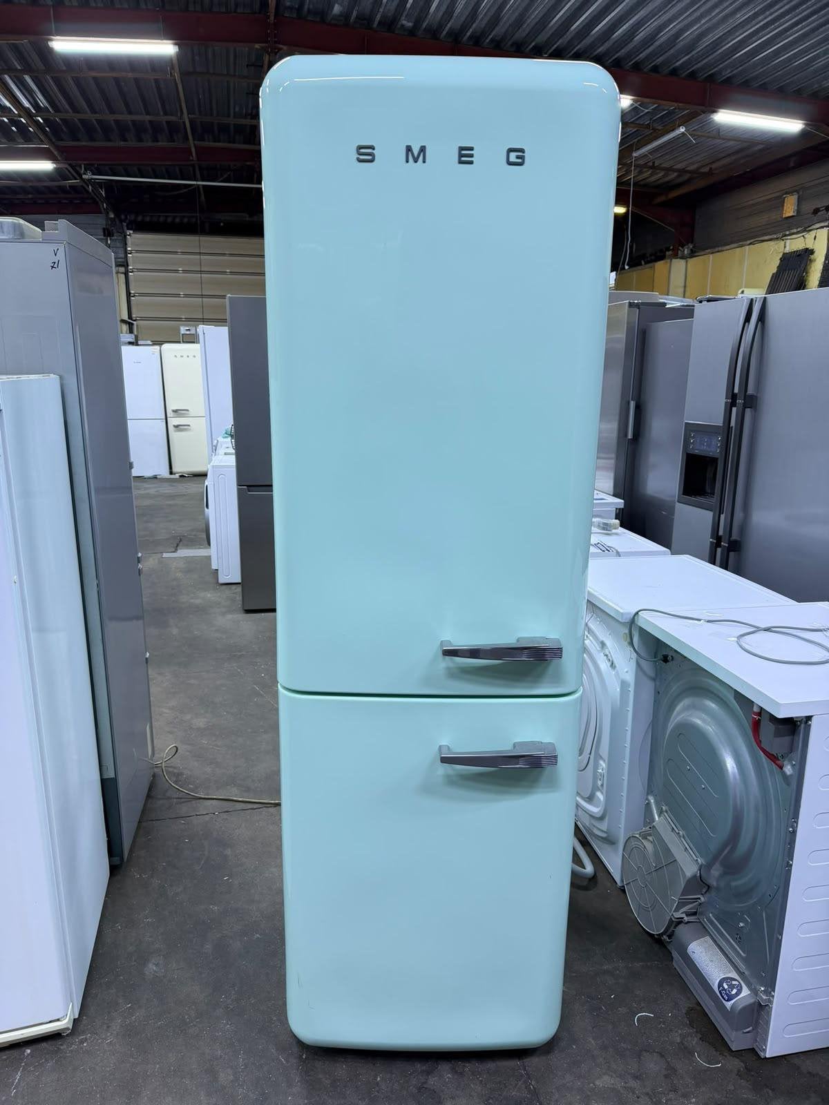 Combi koelkast SMEG A+++ met GARANTIE, Ophalen of Verzenden, Zo goed als nieuw