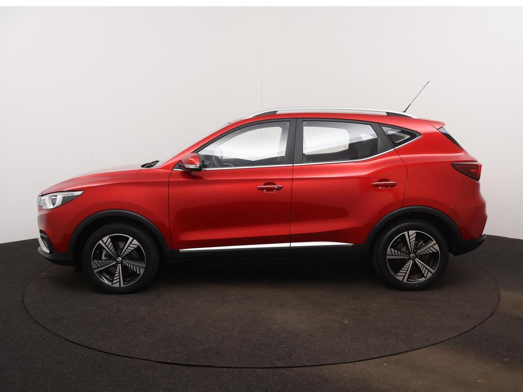 MG ZS EV Luxury 45 kWh | Pano Dak | Navi | Camera | Leder |, Auto's, MG, 45 kWh, Gebruikt, Zwart, ZS