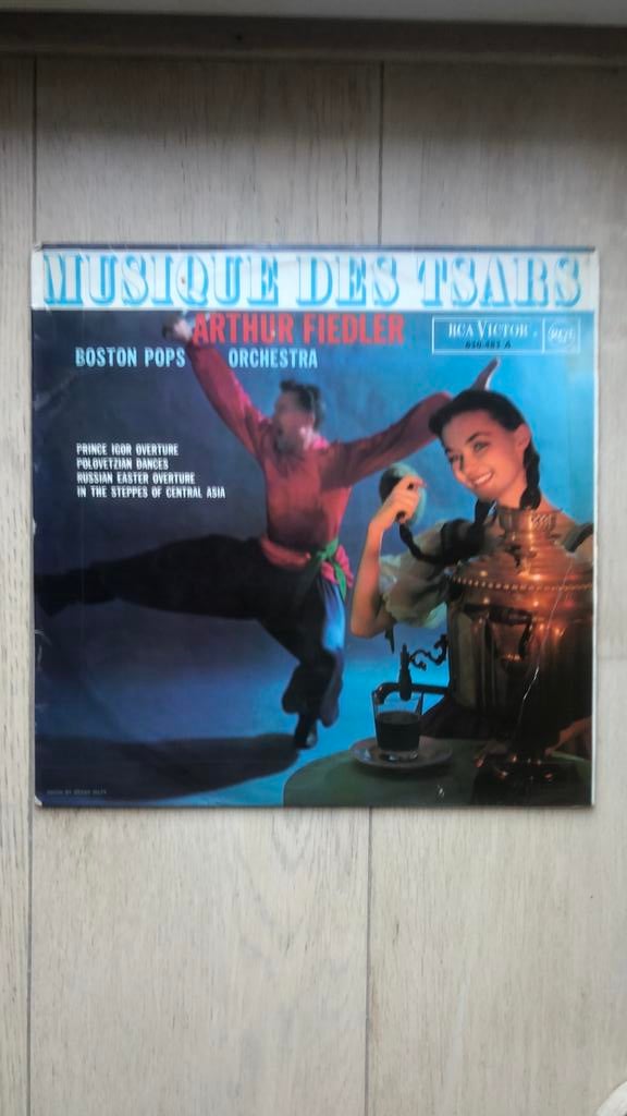 Sur disque vinyle Musique Des Tsars., Enlèvement, Comme neuf
