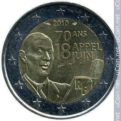 Pièce spéciale de 2 euros - 2€ France 2010, Enlèvement ou Envoi, France, 2 euros, Monnaie en vrac
