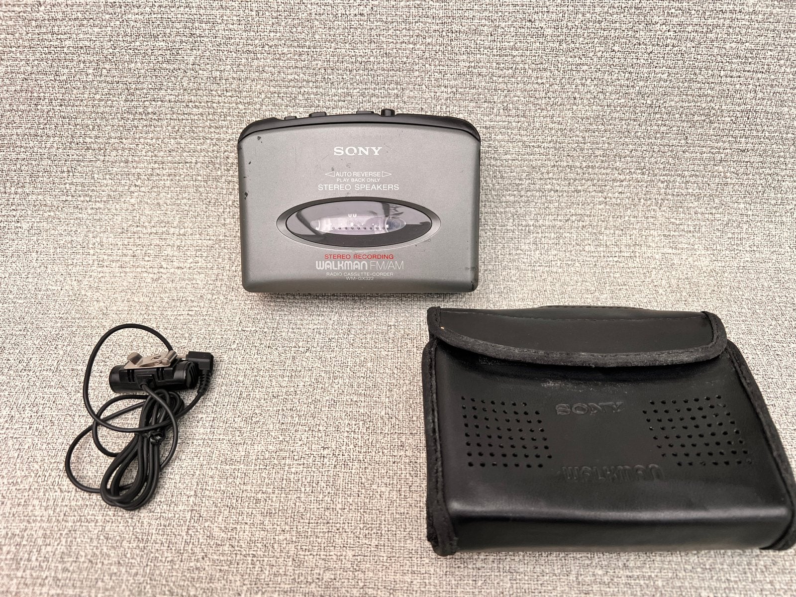 Sony Walkman WM-GX322 – Cassette, Radio, Auto Reverse, Enlèvement ou Envoi, Walkman ou Baladeur