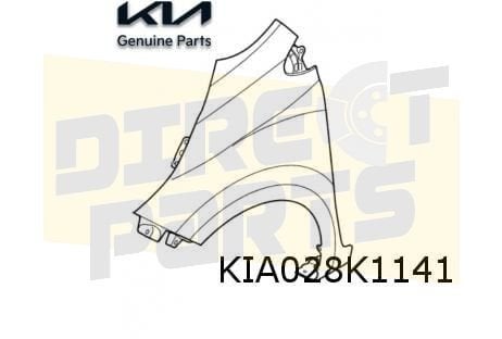 Kia Picanto (GT-line) voorscherm Links (met knipperlichtgat), Kia, -, Verzenden, -