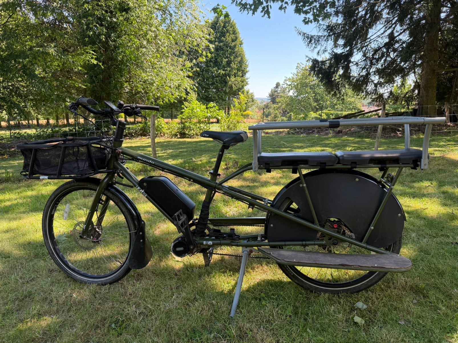 Yuba mundo elektrische longtail, Ophalen, Gebruikt