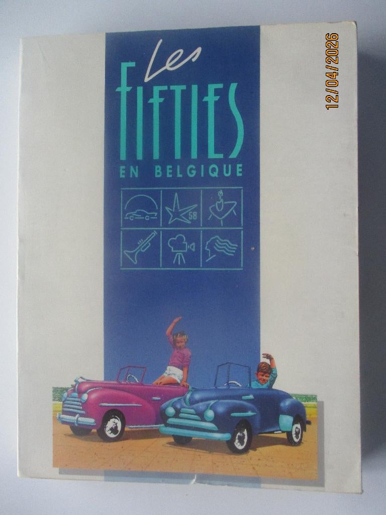 Boek "Les fifties en Belgique" ASLK-CGER, Ophalen of Verzenden