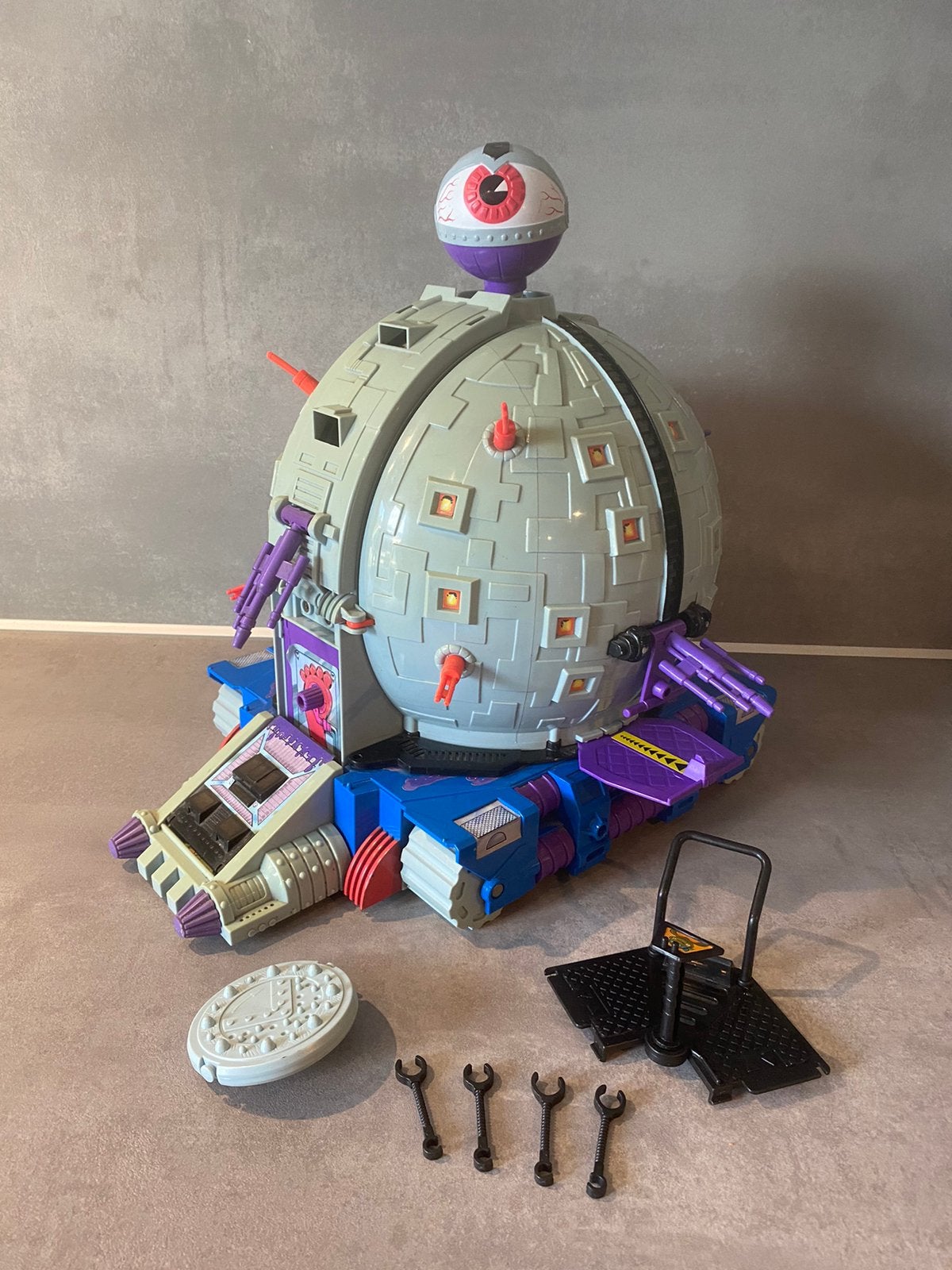 Tmnt Turtles: Technodrome 1990 - playmates toys, Collections, Jouets miniatures, Enlèvement ou Envoi