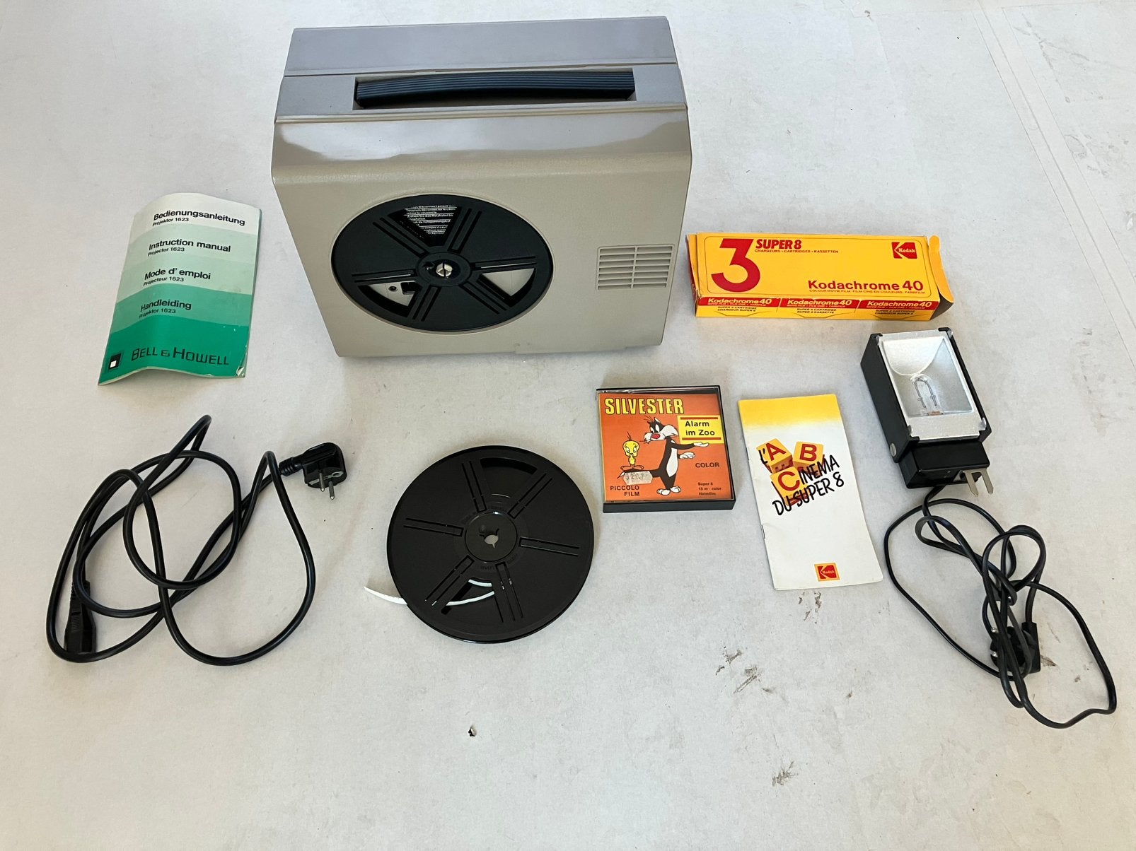 Projecter 8mm, Ophalen, 8mm