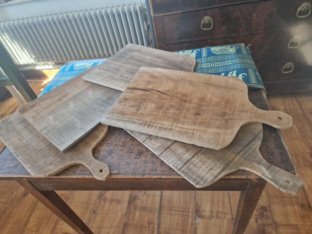 Houten dunne snijplanken 48/28cm €6 pst, Ophalen