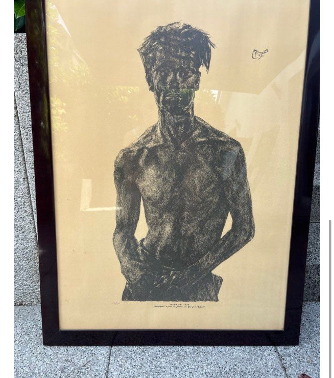 Lithographie Georges Higuet, Enlèvement