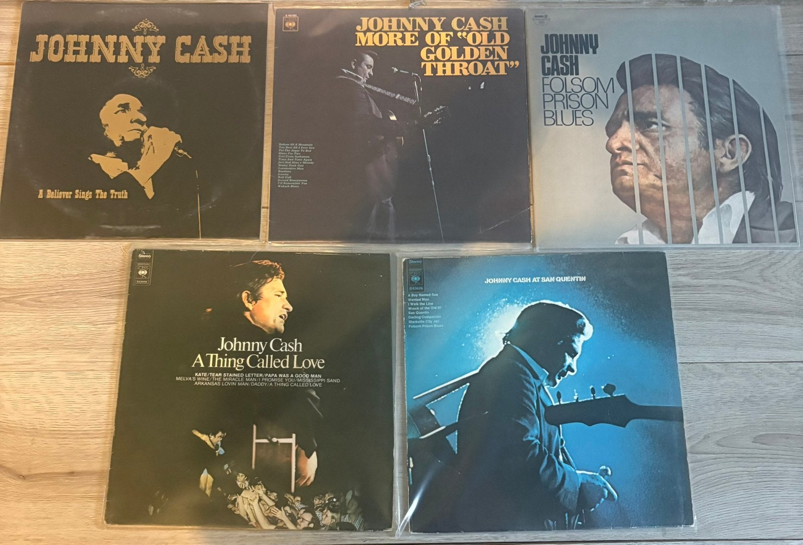 Vinyl johnny cash, Cd's en Dvd's, Ophalen, Zo goed als nieuw, LP