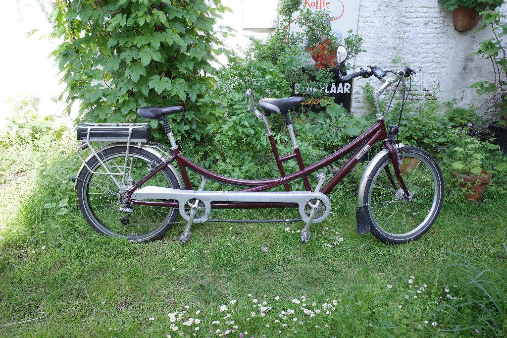 elektrische tandem, zwei plus zwei, Ophalen, Minder dan 10 versnellingen, Gebruikt, Vering