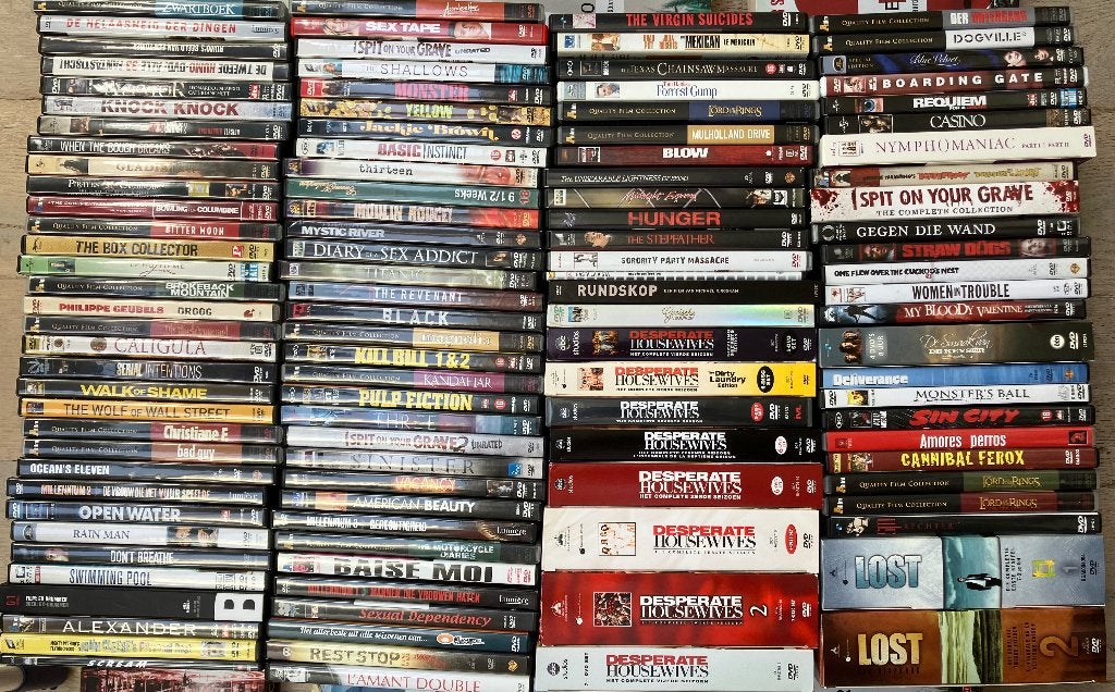 DVD.s voor uren TV-plezier, Ophalen, Zo goed als nieuw
