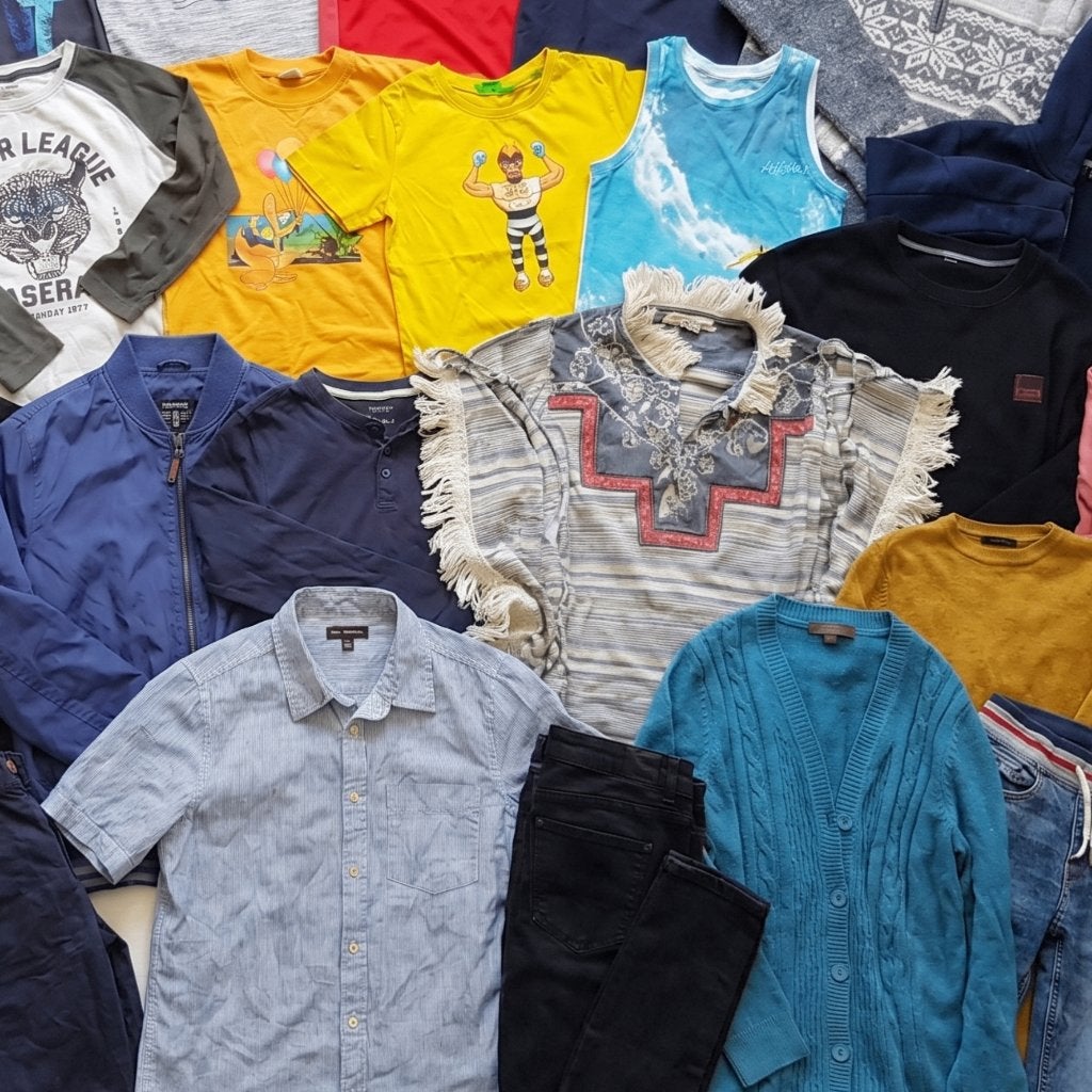 Kledingpakket 27 stuks · kindermaat 122-158 + dames S-XXXL, Kinderen en Baby's, Kinderkleding | Kinder-kledingpakketten, Gebruikt