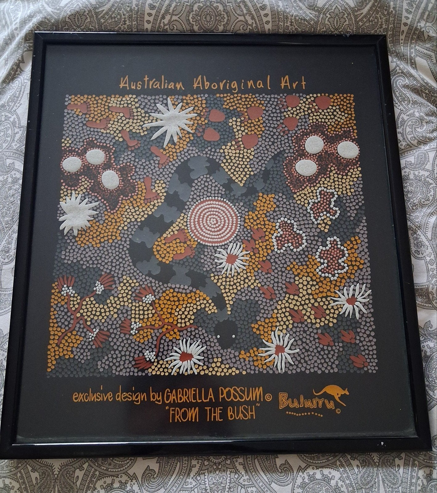 australian aboriginal art, Enlèvement
