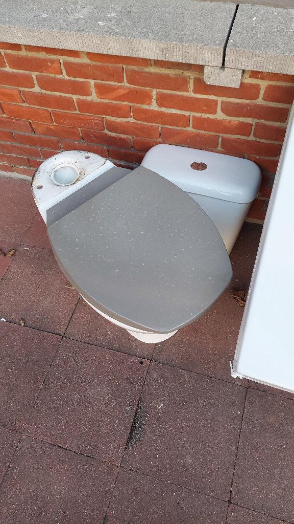 wc / toilet, Doe-het-zelf en Bouw, Ophalen, Gebruikt, Steen, Toilet