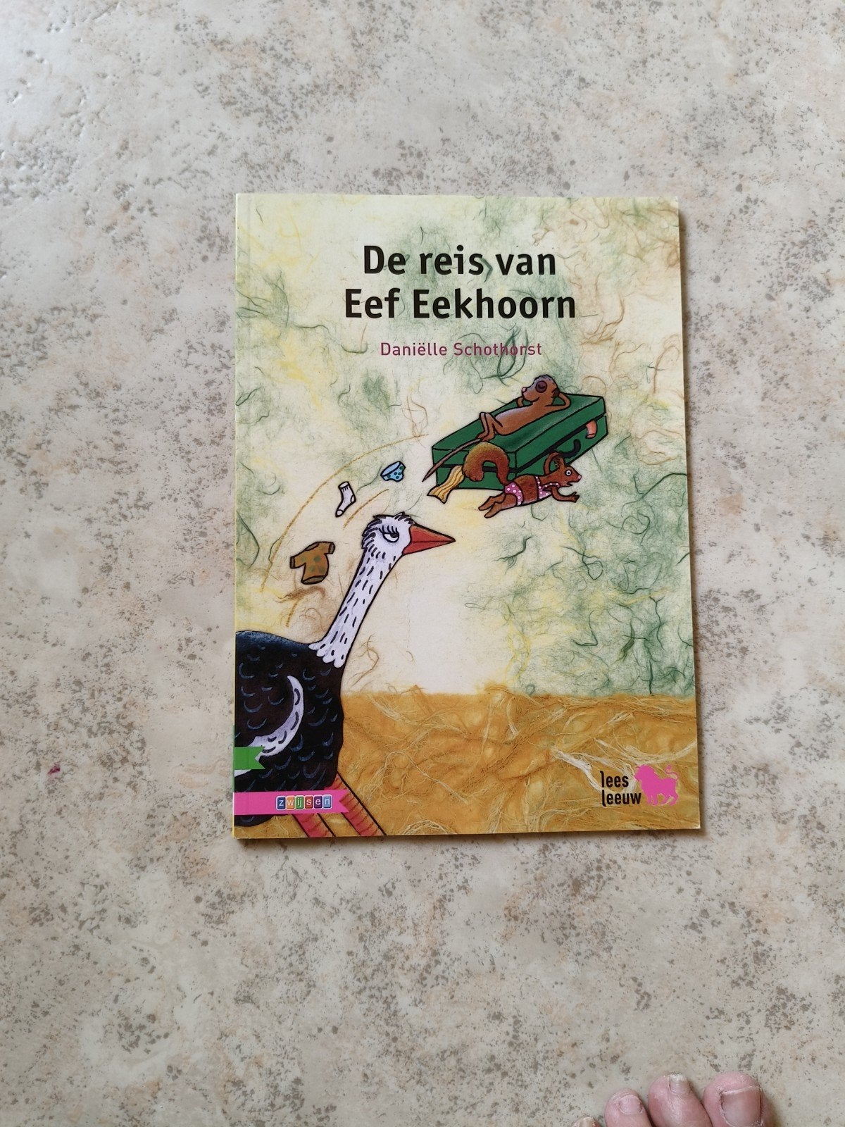 kleuterboek de reis van eekhoorn leesleeuw, Ophalen