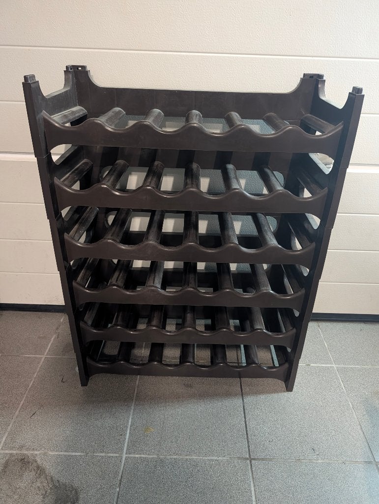 Étagère à bouteilles de vin, 25 bouteilles ou plus, Enlèvement ou Envoi, Synthétique, Utilisé