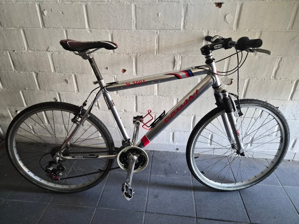 Fiets mtb, Gebruikt, Hardtail, Velgrem, 49 tot 53 cm