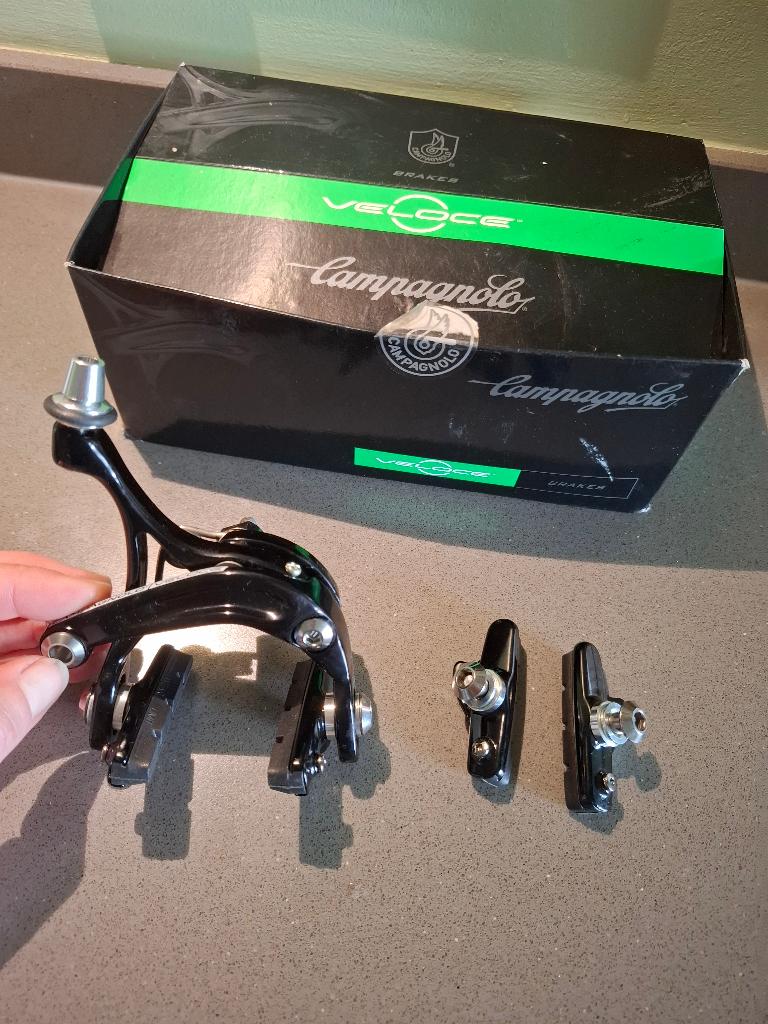 Campagnolo veloce remklauw NIEUW, Fietsen en Brommers, Fietsonderdelen, Ophalen, Remmen, Campagnolo, Aluminium