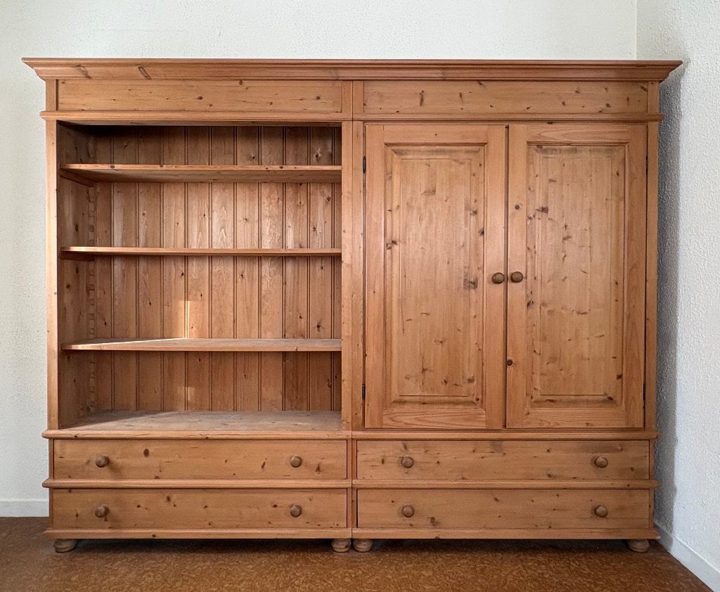 Grote boeken- en opbergkast, Ophalen, Gebruikt, Met deur(en), 200 cm of meer