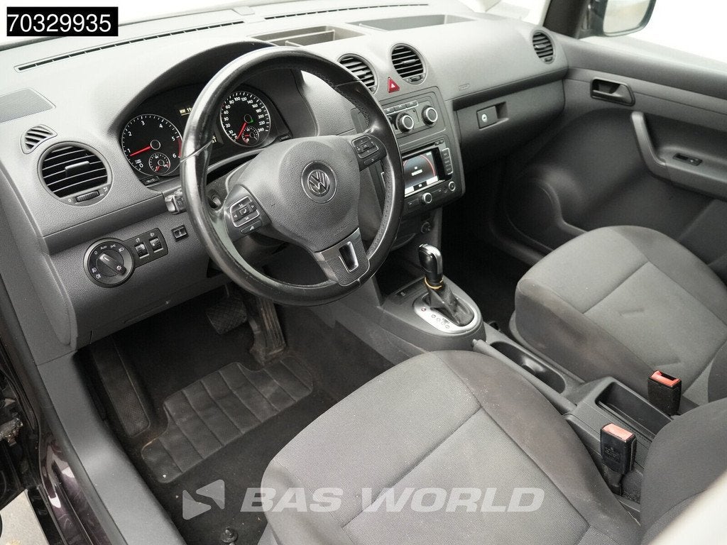 Volkswagen Caddy 102PK Automaat L2H1 Navi Airco Cruise Parke, Auto's, Automaat, Stof, Gebruikt, Volkswagen