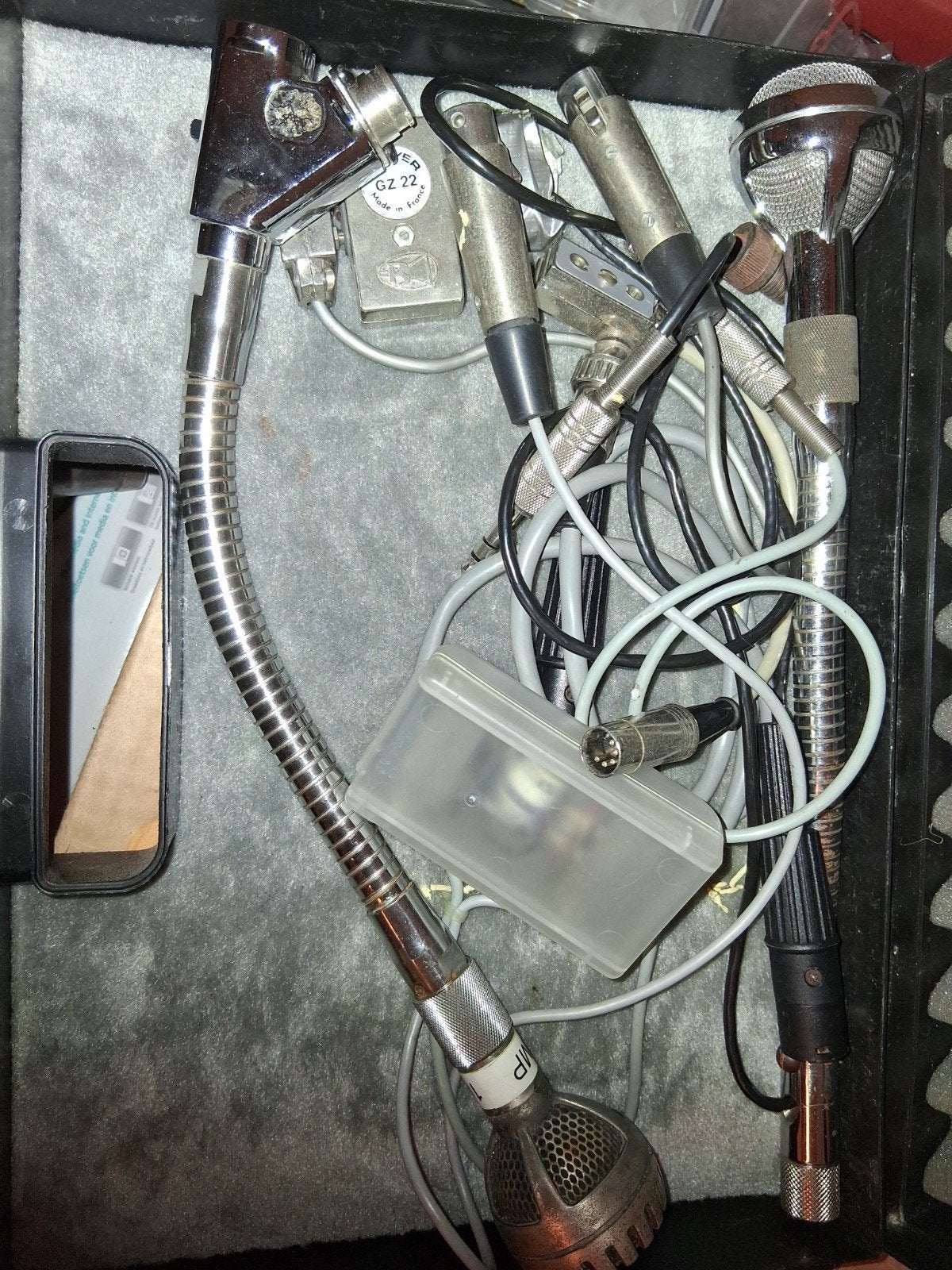 Vintage Microfoon Bouyer 709, Muziek en Instrumenten, Ophalen of Verzenden