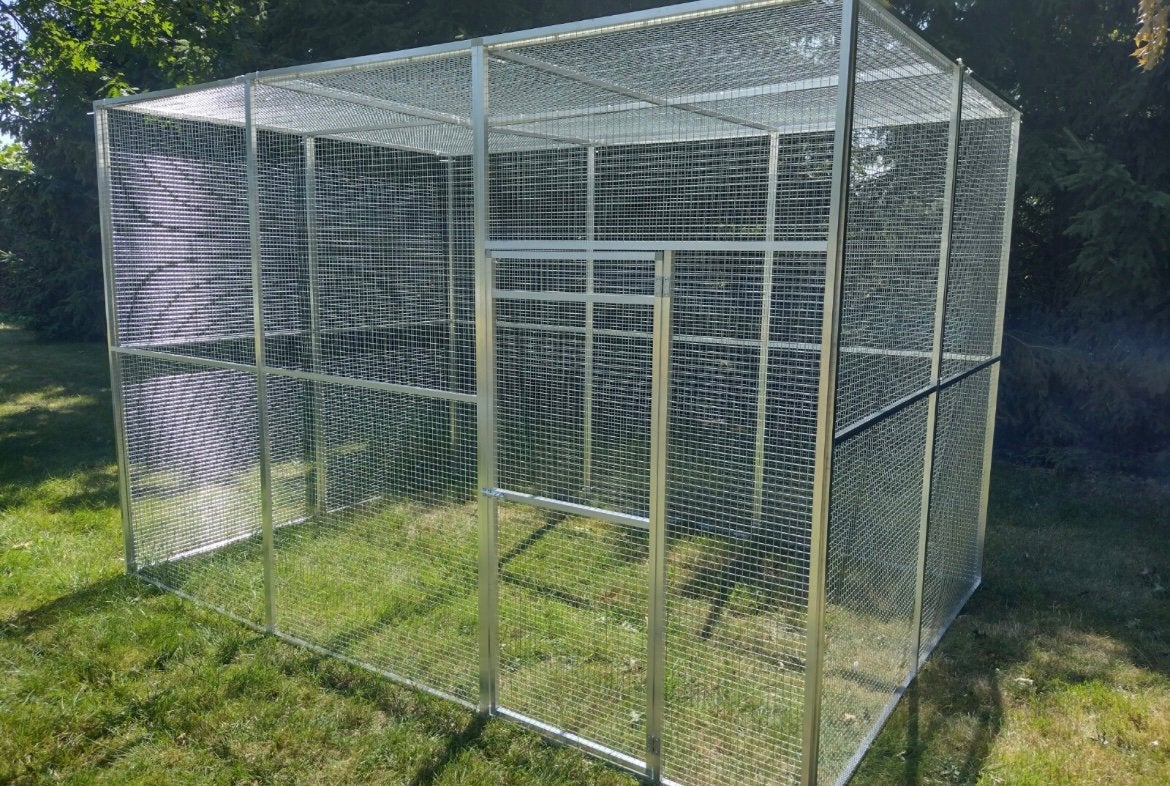 Grote voliere , panelen zijn apart te gebruiken, Enlèvement, Comme neuf