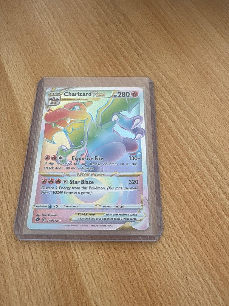 Charizard 174/172 Brilliant stars, Enlèvement ou Envoi, Neuf, Cartes en vrac, Foil