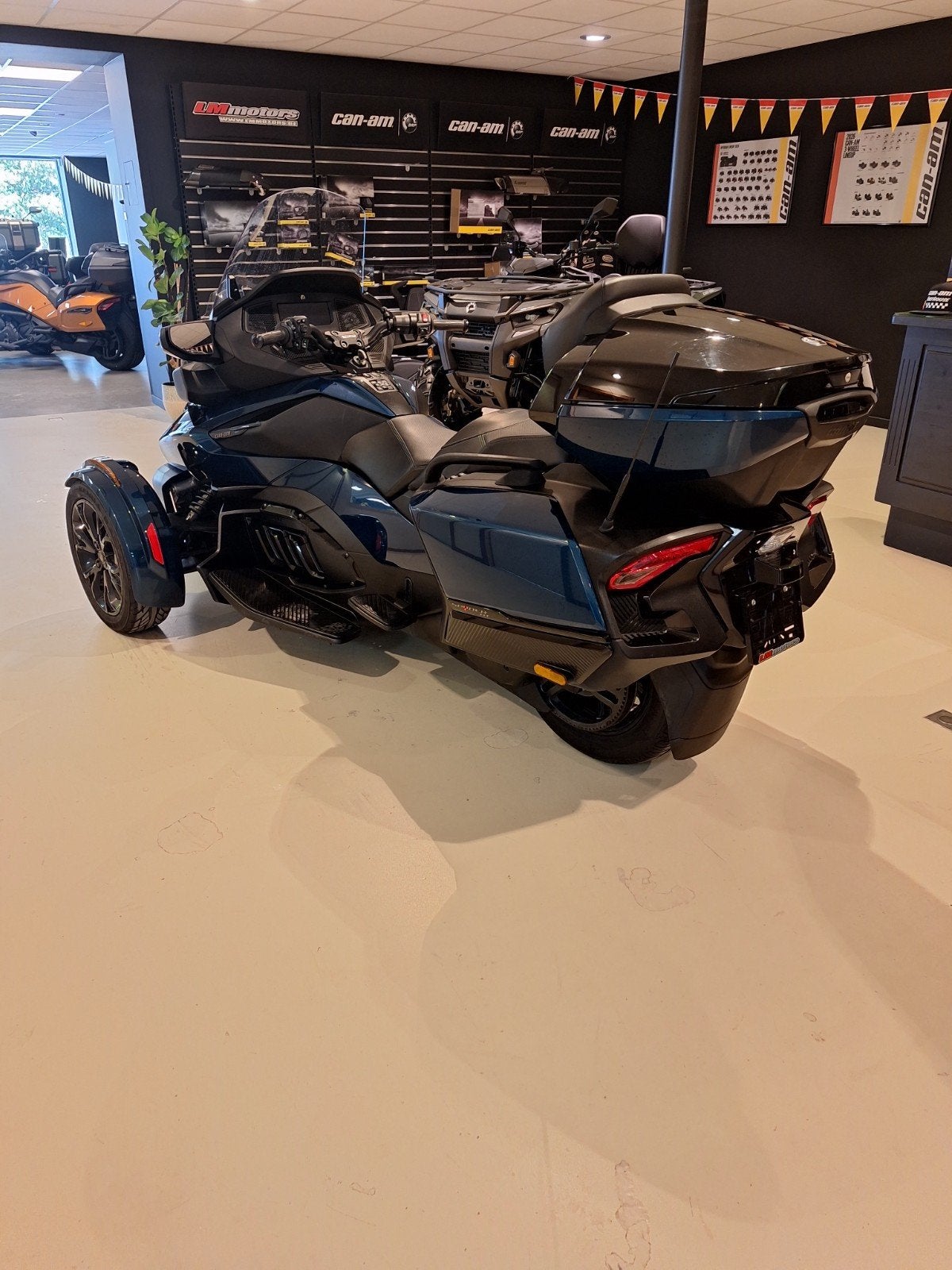 Can-Am Spyder RT Limited 2021, Motoren, 1330 cc, 3 cilinders, Meer dan 35 kW
