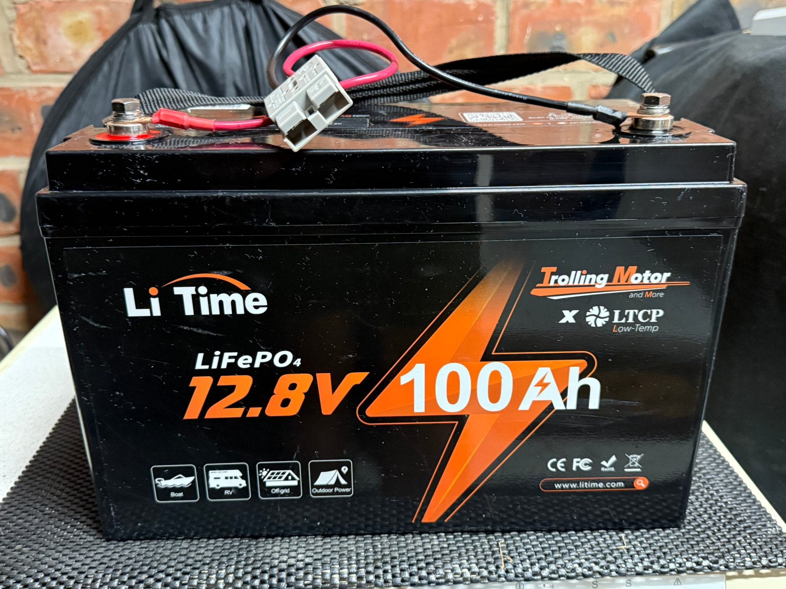 Li Time 12V 100Ah Battery, Enlèvement