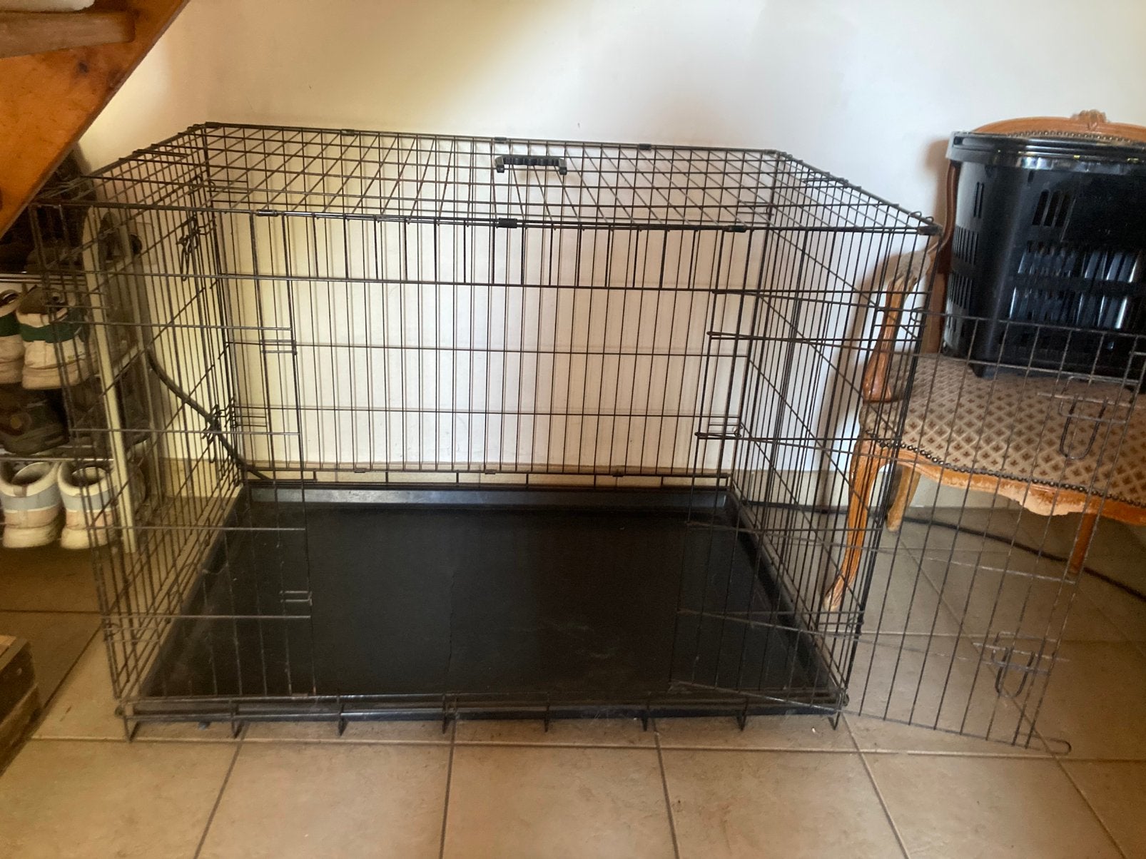 Cage pour chien, Enlèvement, Utilisé, 75 à 110 cm, 65 à 100 cm