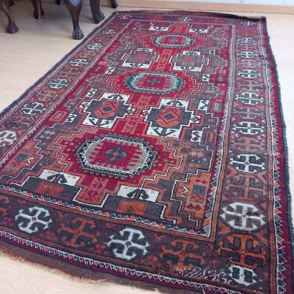 perzisch tapijt, Ophalen, Gebruikt, 100 tot 150 cm, Perzisch
