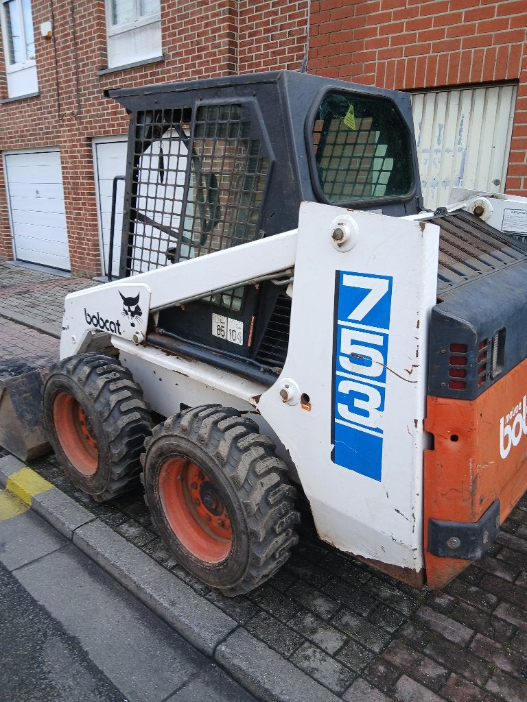 Bobcat 753 voorlader, Ophalen, Wiellader of Shovel