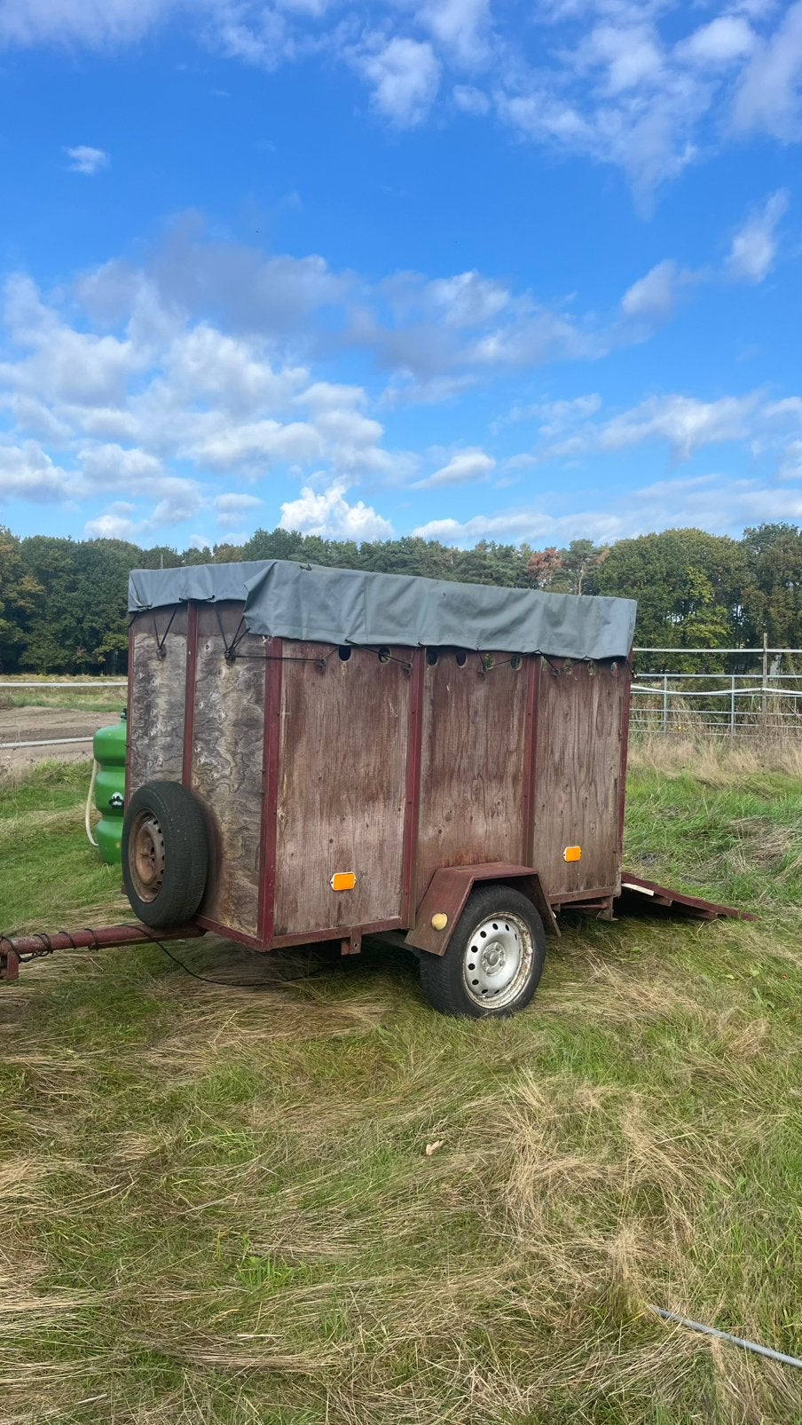 Veetrailer, Ophalen, Gebruikt