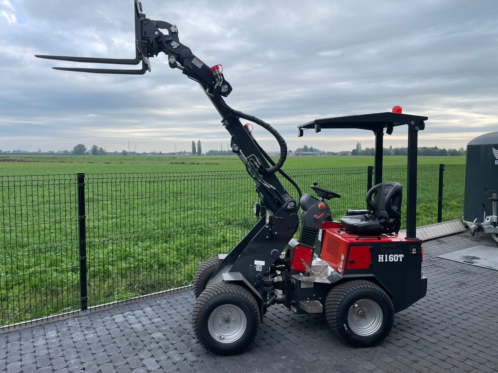 Kniklader H160T Telescopisch - kubota motor - heracles, Enlèvement