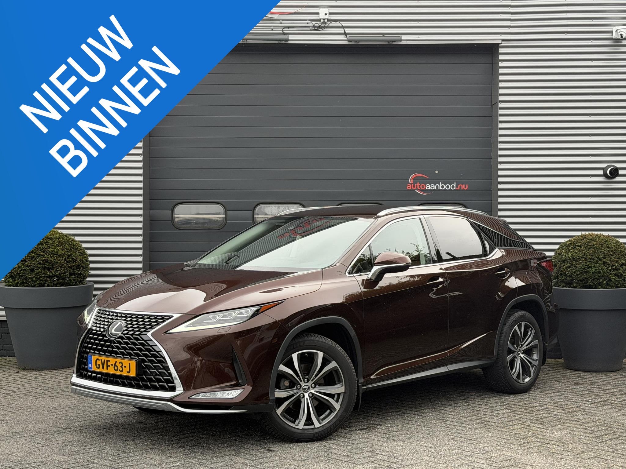 Lexus RX 450h AWD President Line | Camera | Lederen Bekledin, Auto's, Lexus, Automaat, Gebruikt, Euro 6, Bruin
