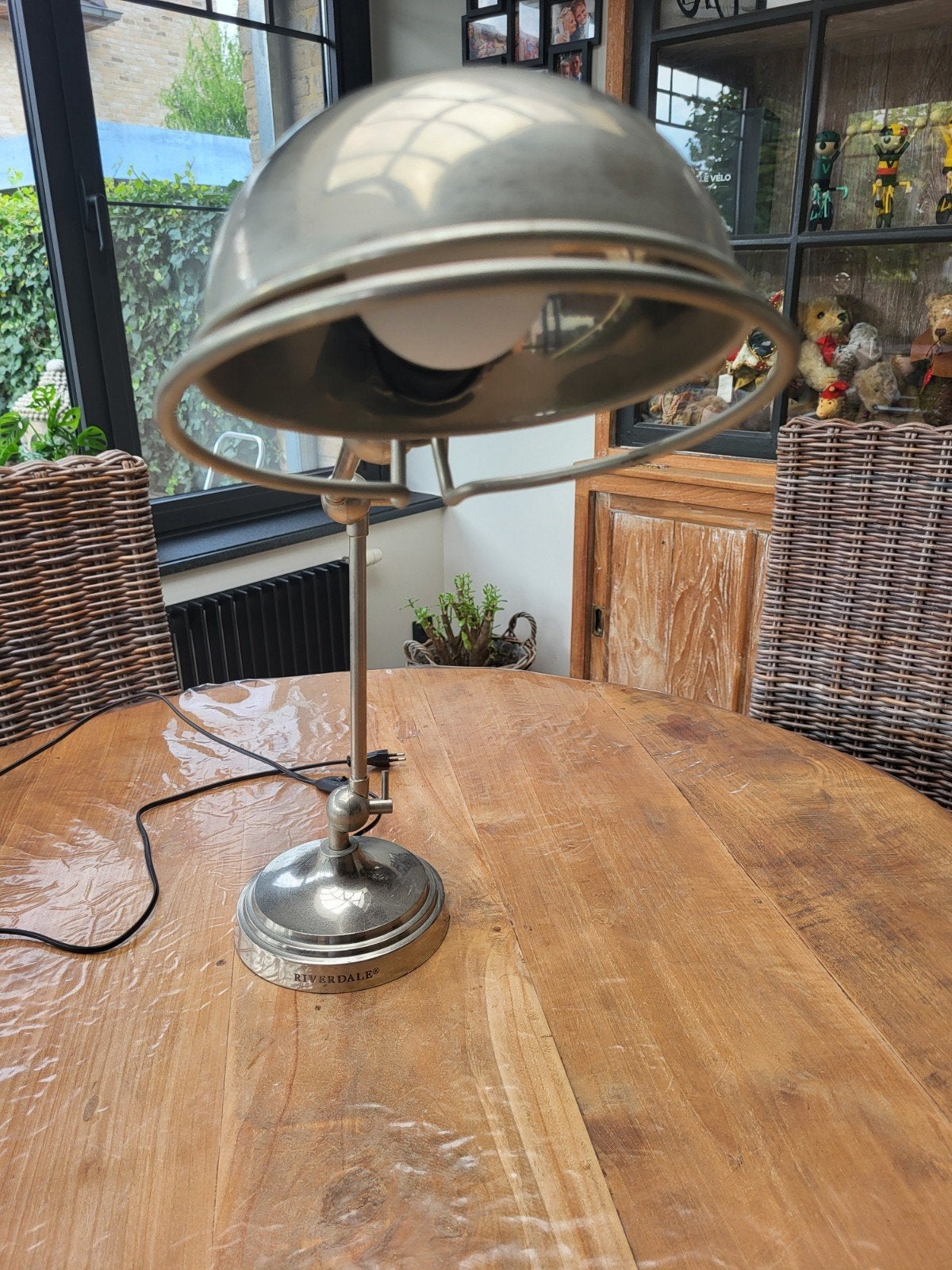 bureaulamp riverdale, Bureaulamp, Ophalen of Verzenden, Zo goed als nieuw, Landelijk