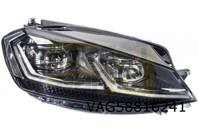 Volkswagen Golf VII (2/17-2/20) Koplamp Rechts (Full LED / A, -, -, Nieuw, -