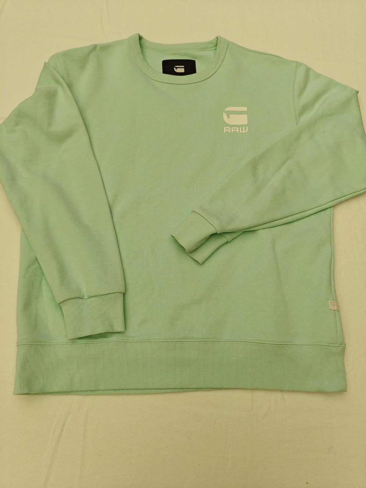 Sweat G-Star RAW vert pastel – très bon état, Vêtements | Hommes, Enlèvement ou Envoi, Vert, G star, Taille 52/54 (L)