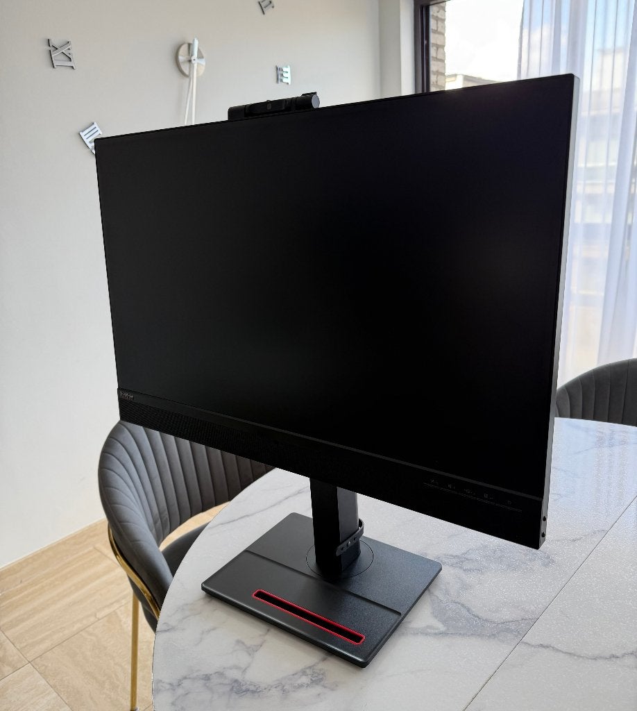 Écran Lenovo ThinkVision T27hv 27 pouces avec caméra, Informatique & Logiciels, Moniteurs, Comme neuf, 60 Hz ou moins, DisplayPort
