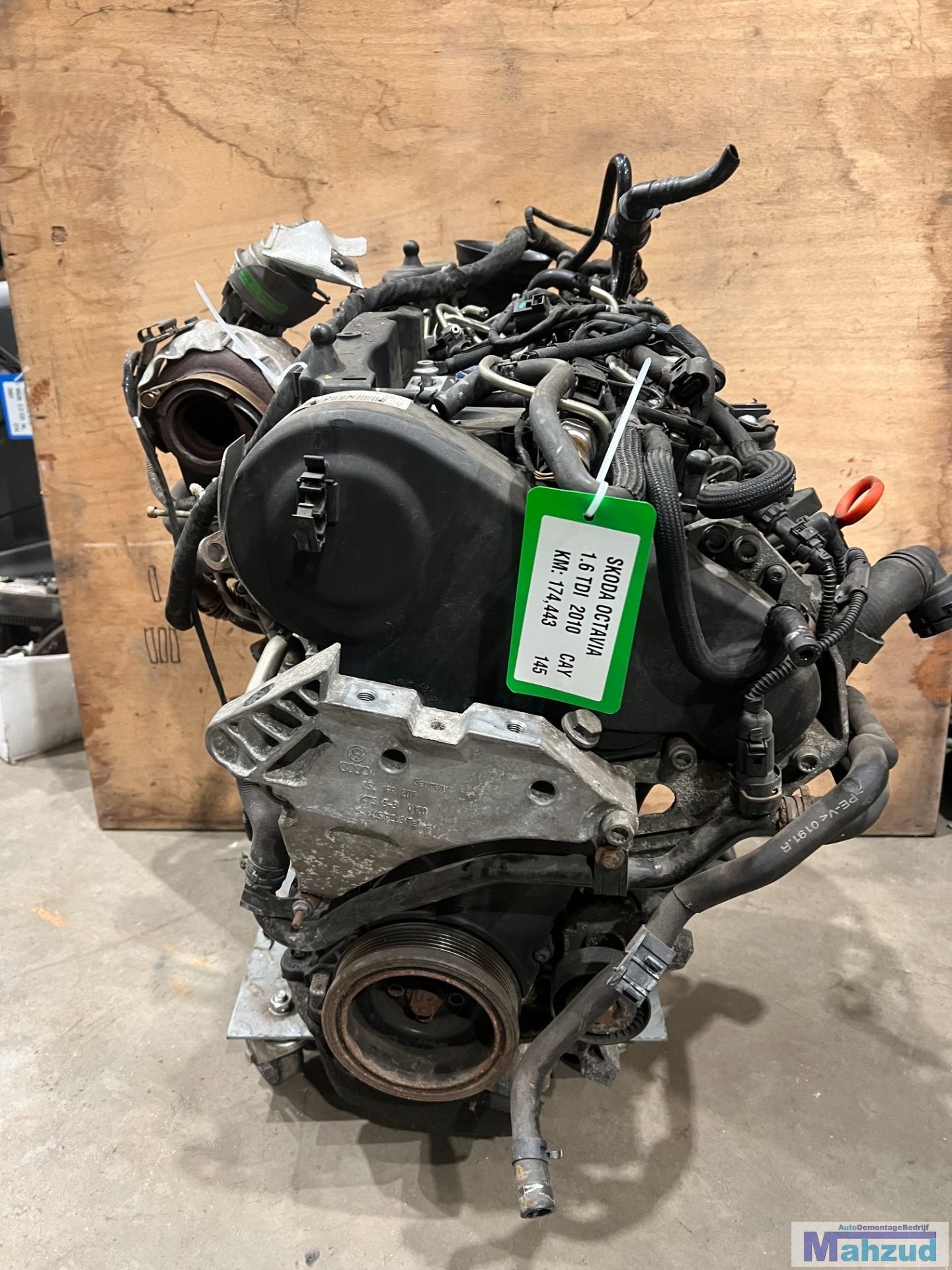 SKODA OCTAVIA 3 1.6 TDI Motorblok motor CAY CAYC, Auto-onderdelen, Tr. Vaclava Klementa 869
293 01  Mlada Boleslav, CZ, Skoda
