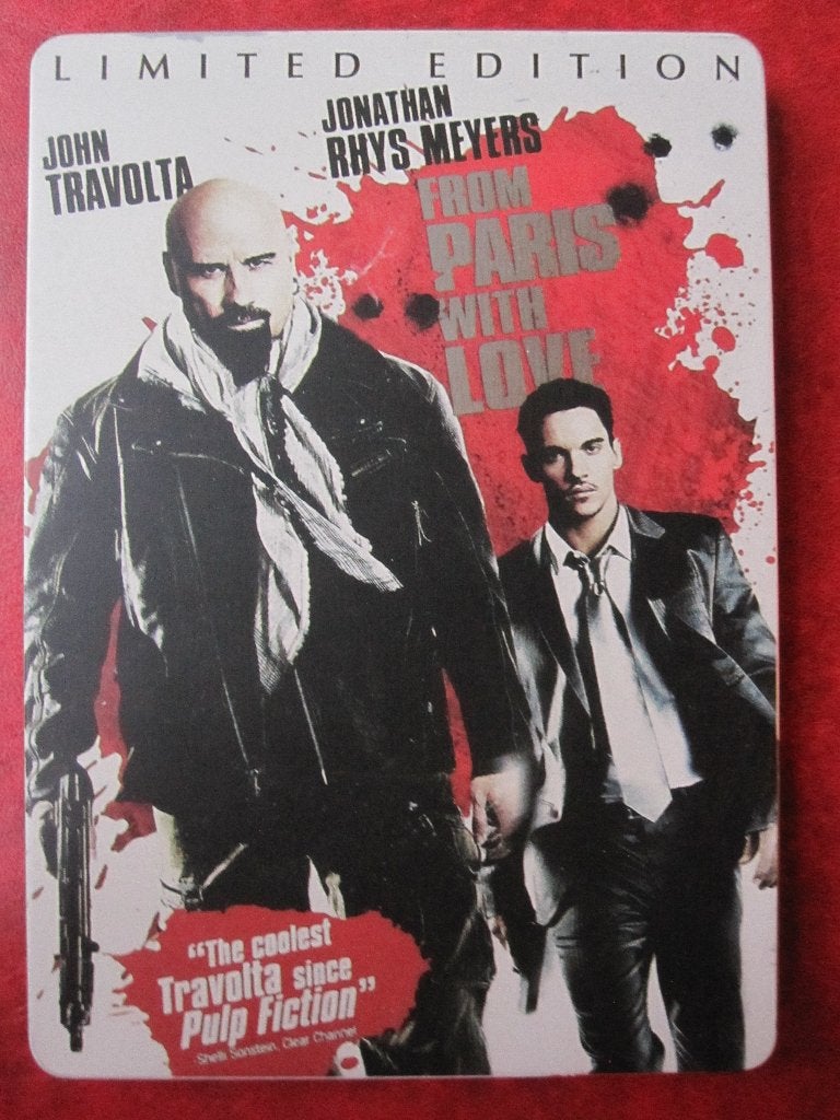 From Paris with Love (2009) steelbook, Engels, Vanaf 16 jaar, Nederlands, Actie