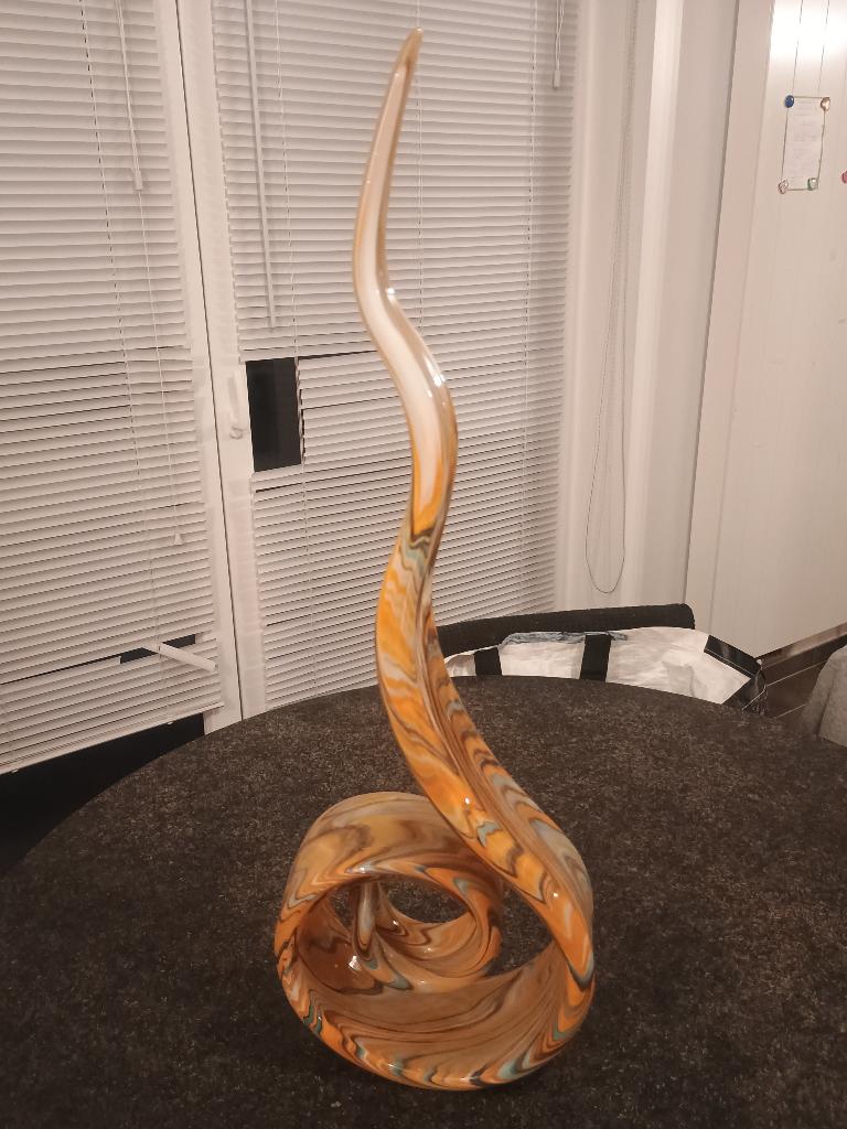 Sculpture en verre torsadé Artisanal, Enlèvement