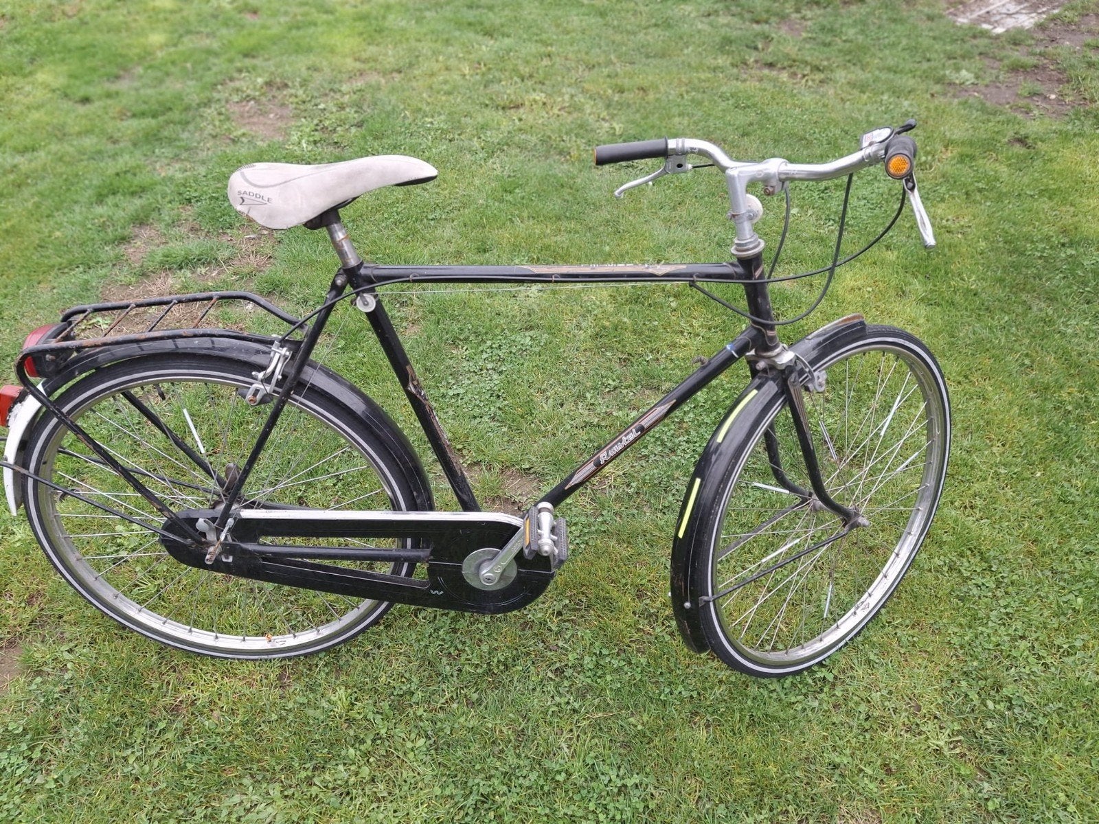 Fiets heren Amstel, Ophalen