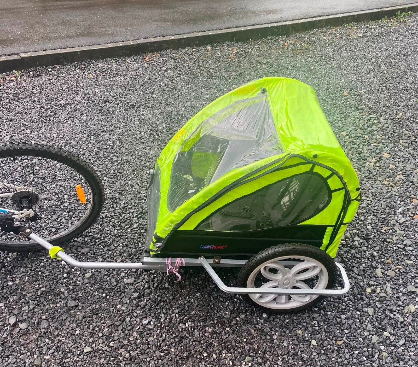 Remorque de vélo, 20 à 40 kg, Comme neuf, Enlèvement, Remorque pour enfant