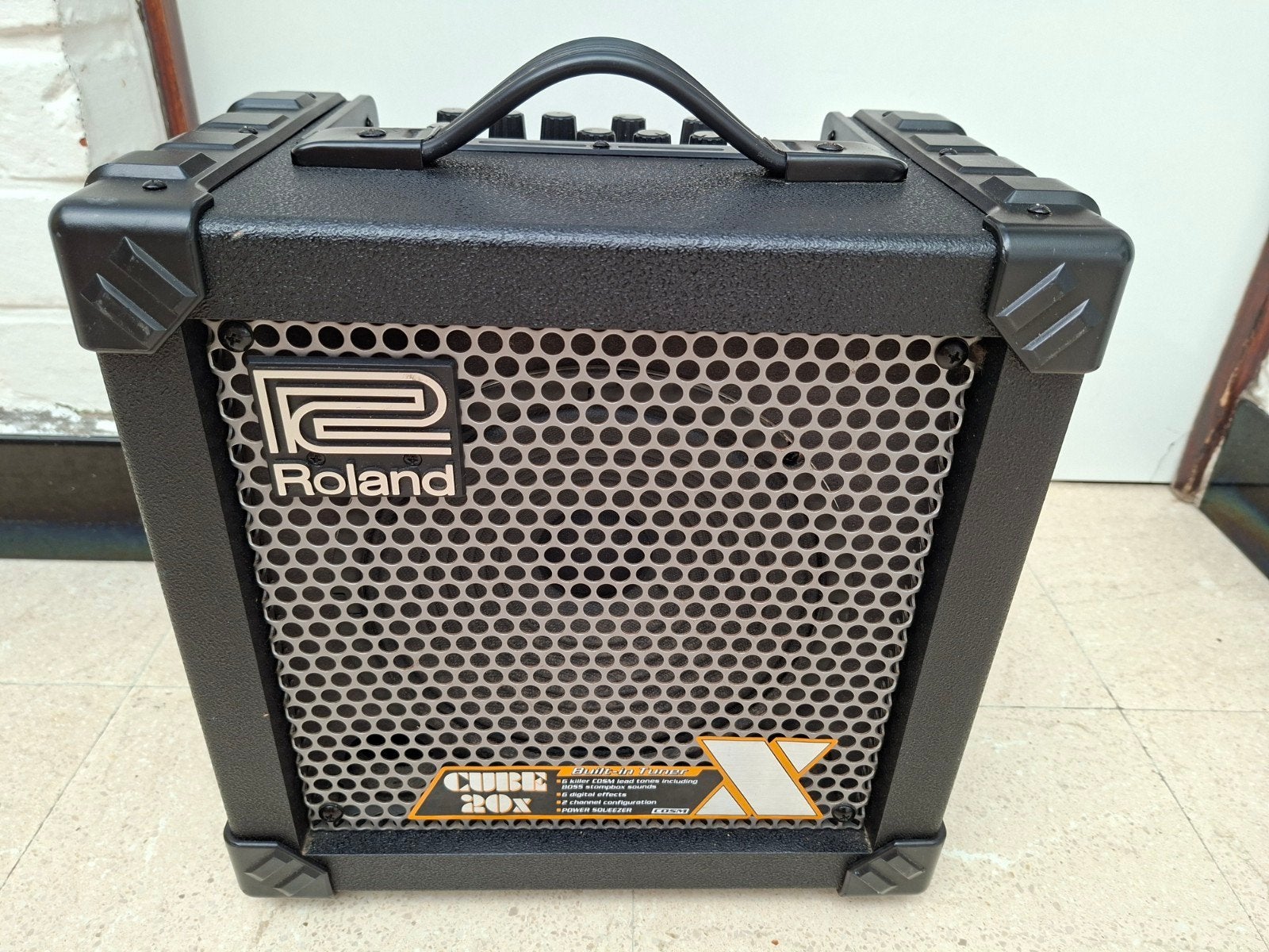 Gitaarversterker Roland Cube20X, Muziek en Instrumenten, Versterkers | Bas en Gitaar, Ophalen, Zo goed als nieuw, Gitaar, Minder dan 50 watt
