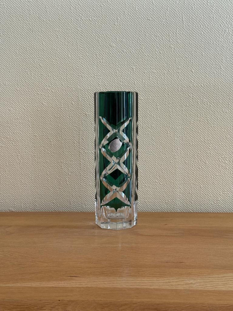 Val St Lambert vaas, Antiek en Kunst, Antiek | Glaswerk en Kristal, Ophalen